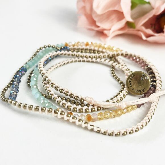 Chloe + Isabel New Bead and Chain Multi-Wrap Bracelet - Picture 1 of 8